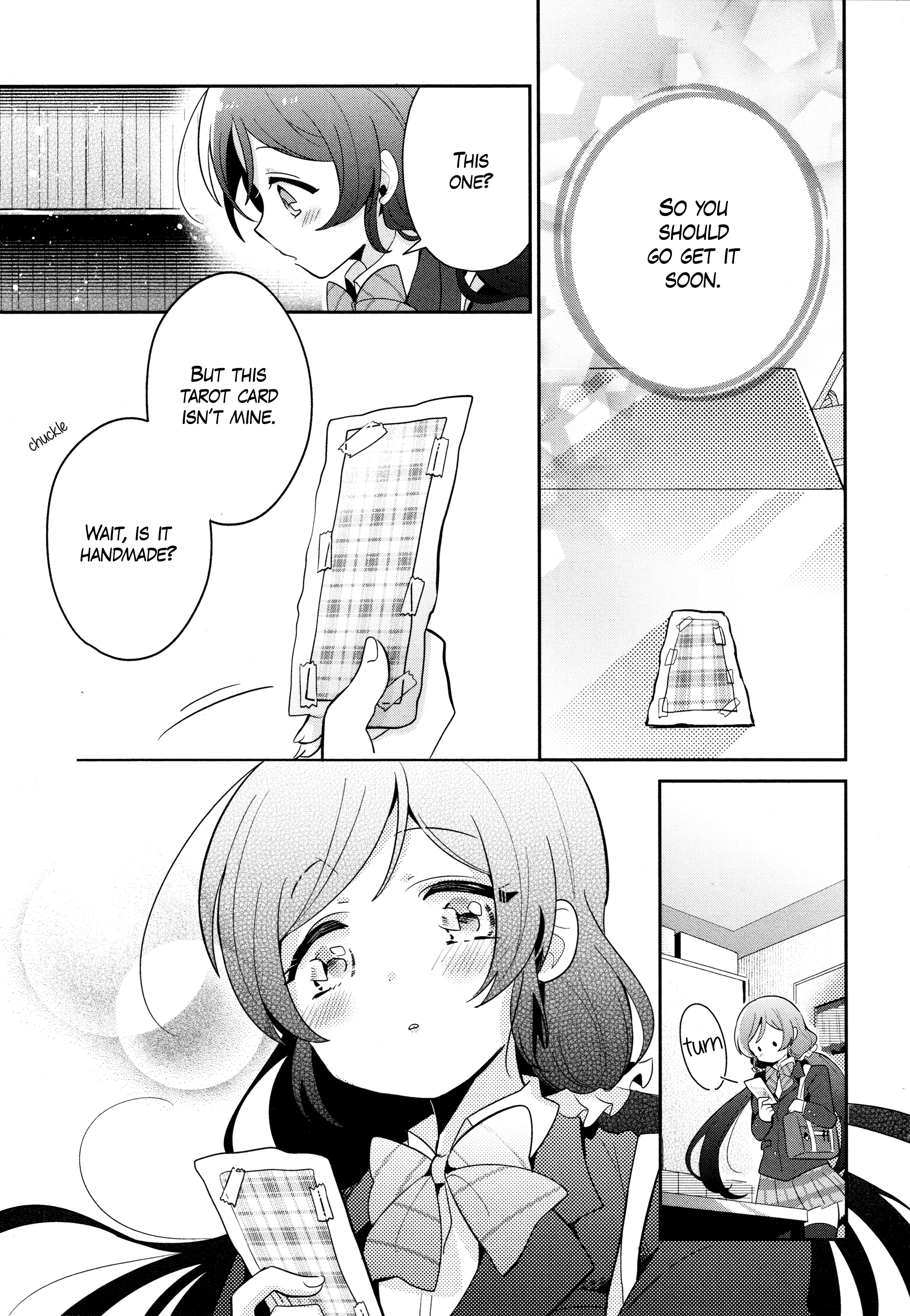 Love Live! Comic Anthology Μ's Sweet Memories - Vol.1 Chapter 3: Apology Tarot