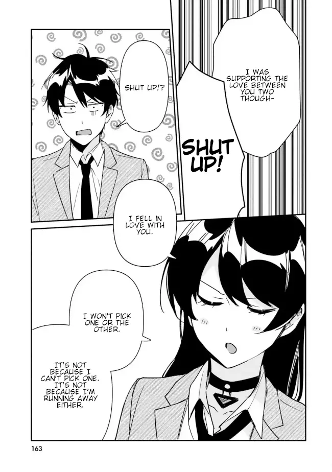 Kono Sankaku Love Come Wa Shiawase Ni Naru Gime Ga Aru - Chapter 13