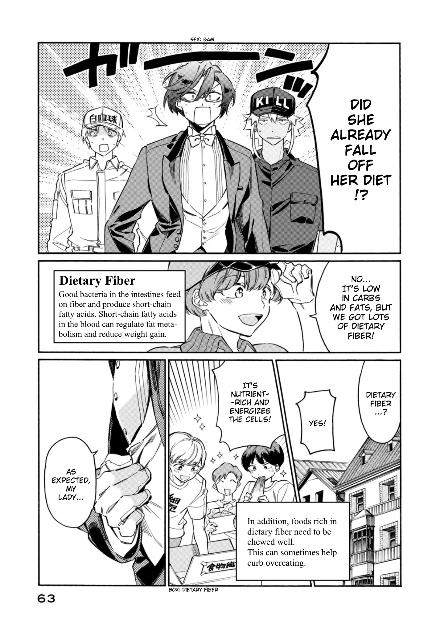 Hataraku Saibou Lady - Vol.1 Chapter 2: Luscious Love & Diet