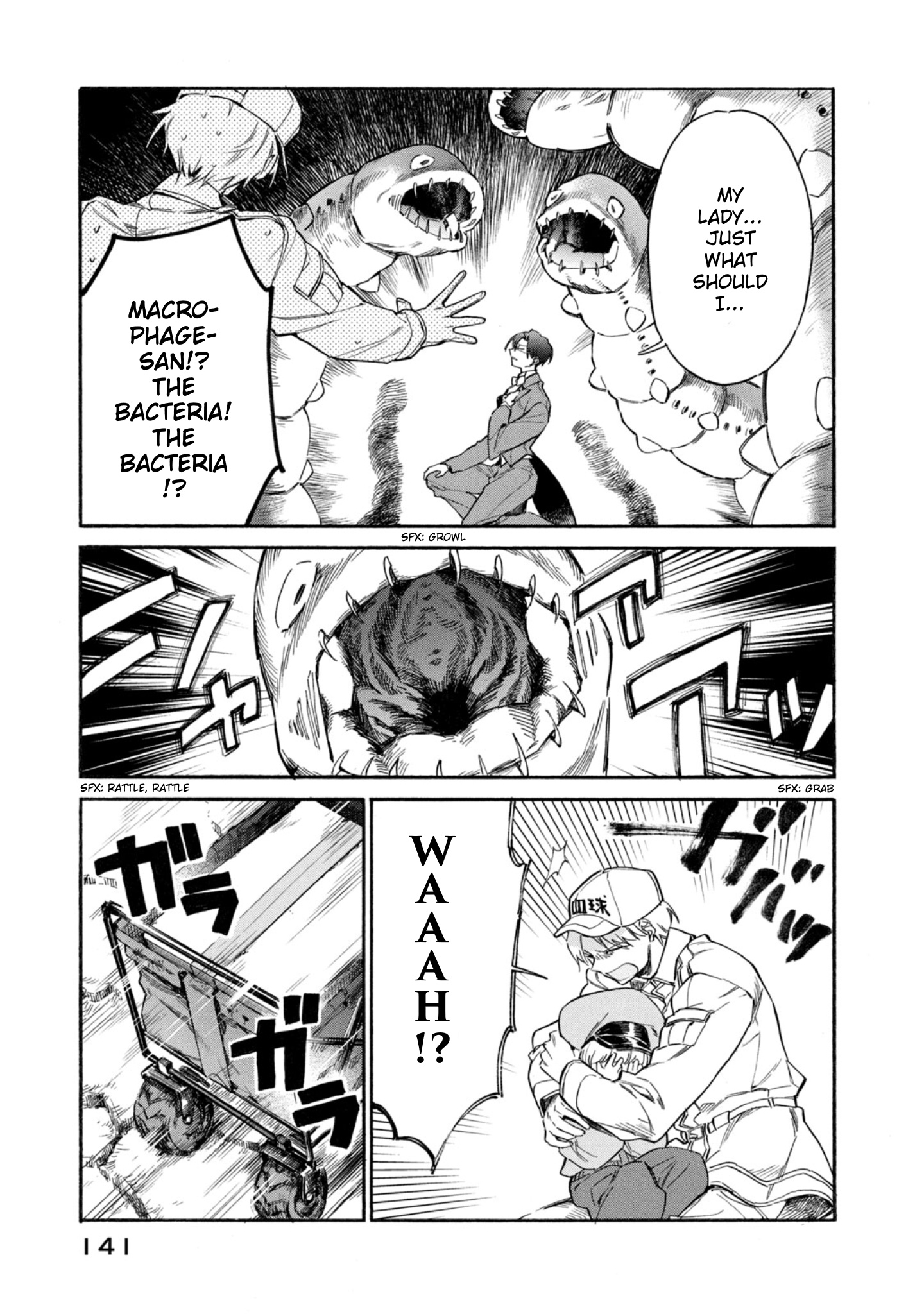 Hataraku Saibou Lady - Vol.1 Chapter 4: Anemia Causing Skin Problems!?