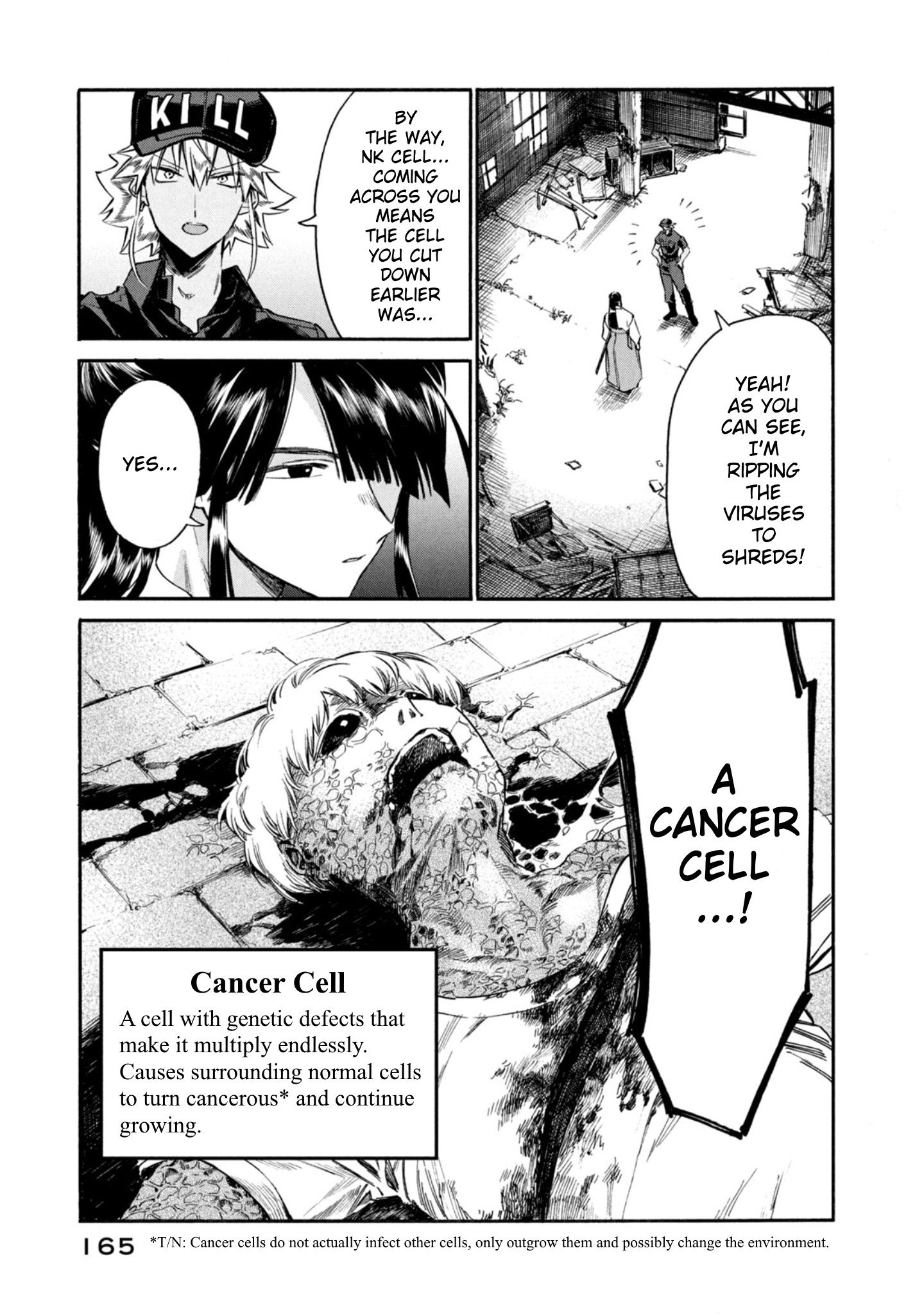 Hataraku Saibou Lady - Vol.1 Chapter 5: Cervical Cancer Invasion