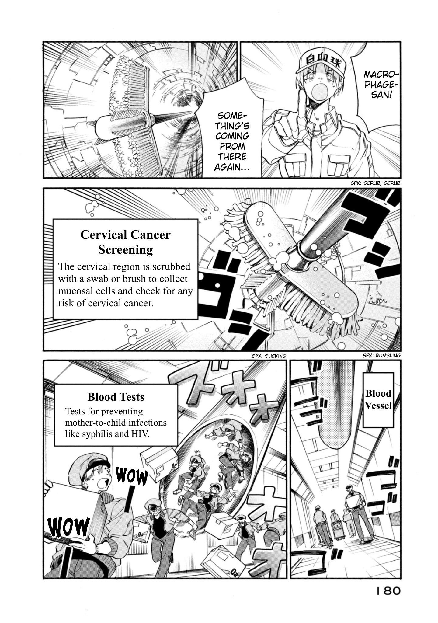 Hataraku Saibou Lady - Vol.1 Chapter 5: Cervical Cancer Invasion