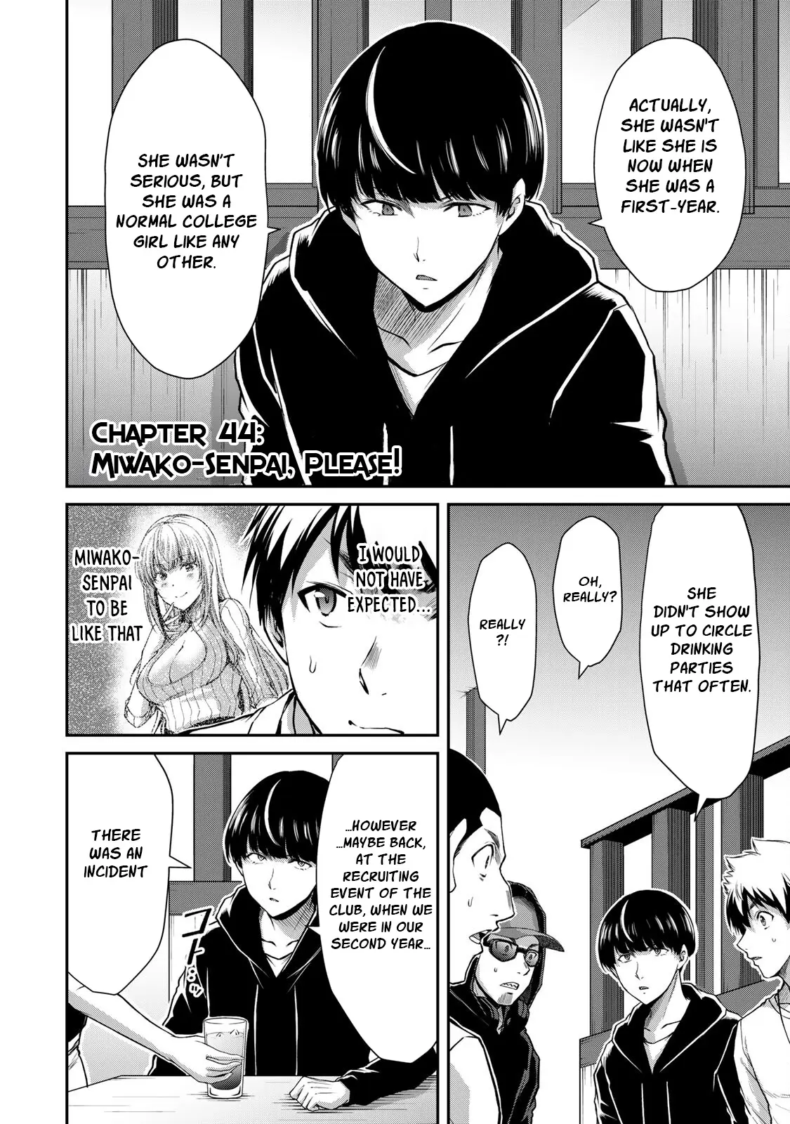 Guilty Circle - Vol.5 Chapter 44: Miwako-Senpai, Please!