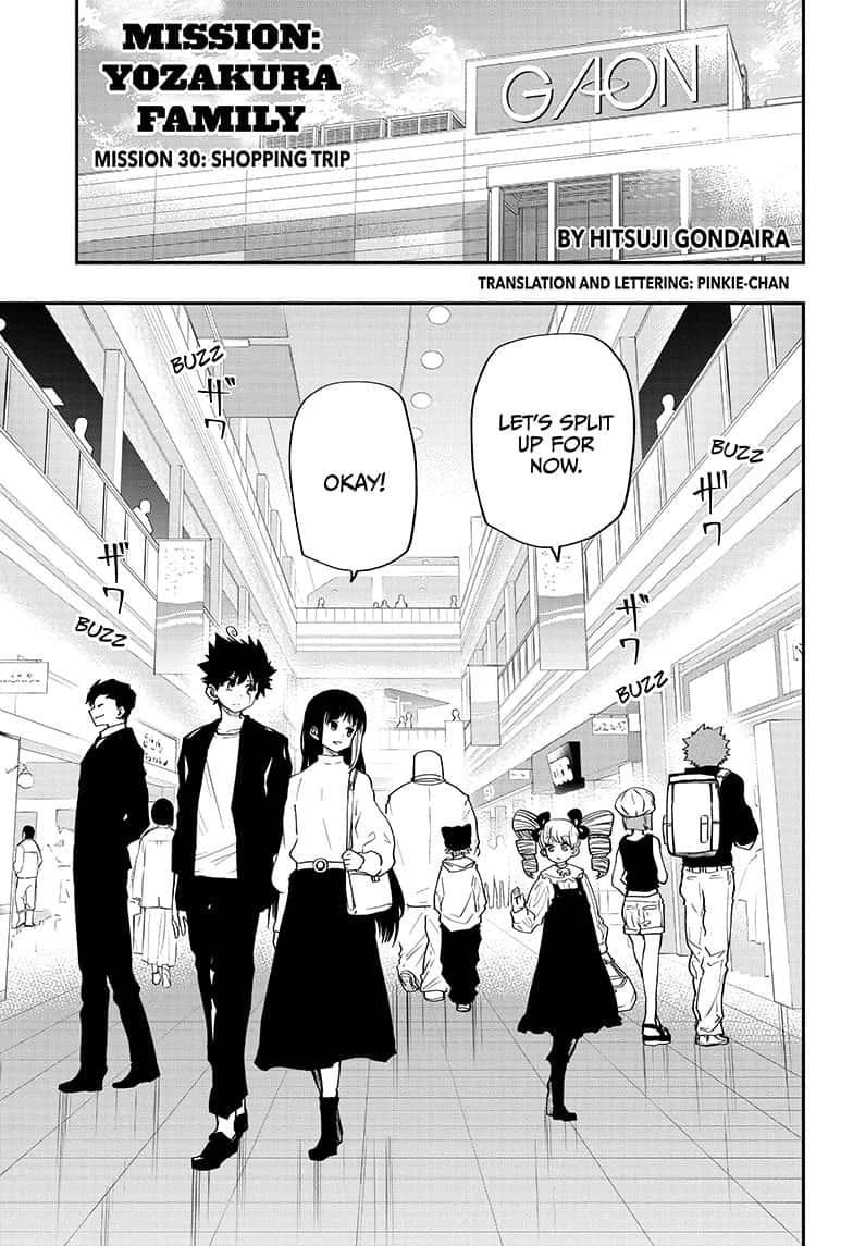 Mission: Yozakura Family - Chapter 30