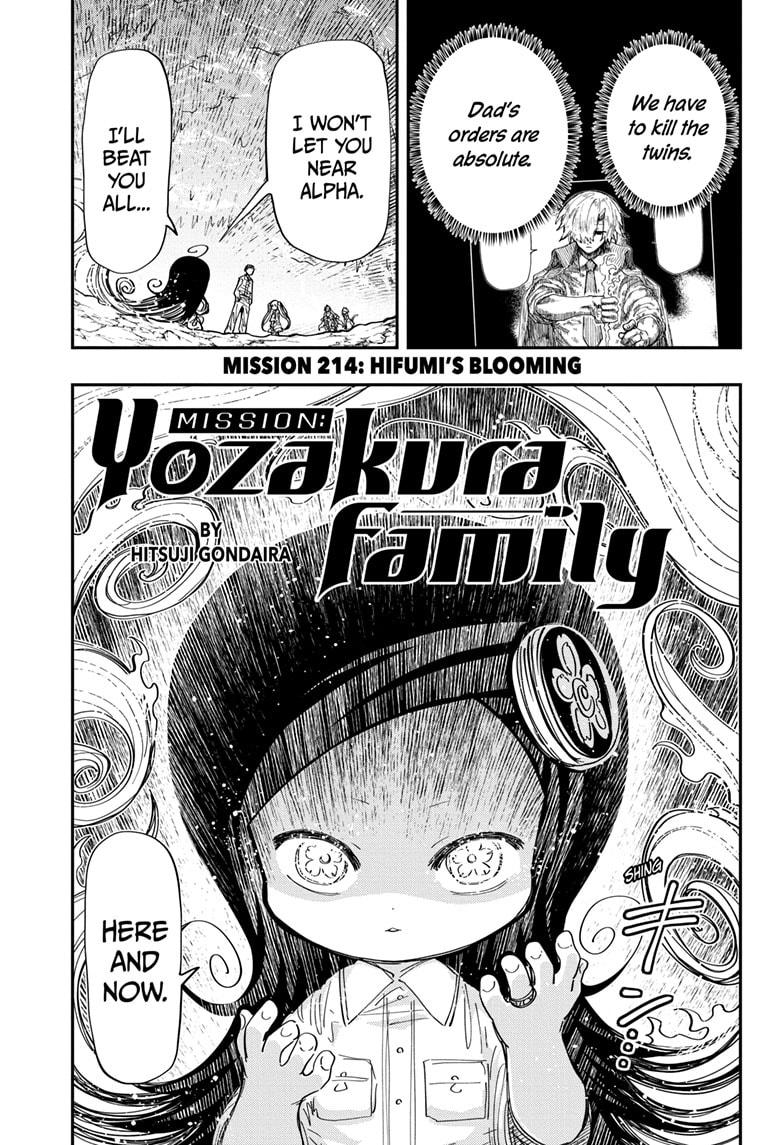 Mission: Yozakura Family - Chapter 214