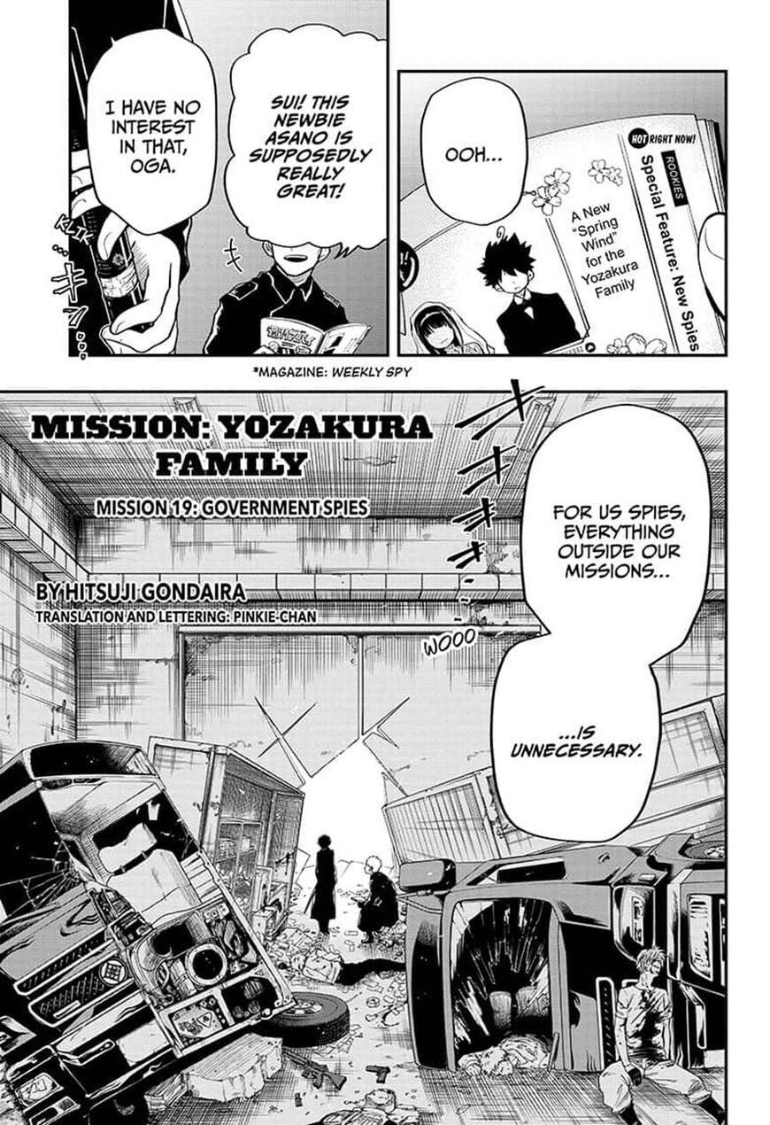 Mission: Yozakura Family - Chapter 19