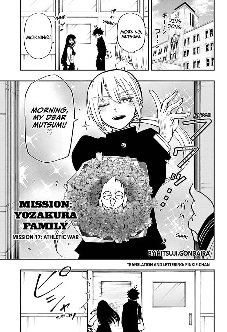 Mission: Yozakura Family - Chapter 17: Athletic War