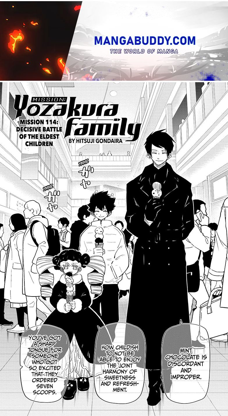 Mission: Yozakura Family - Chapter 114