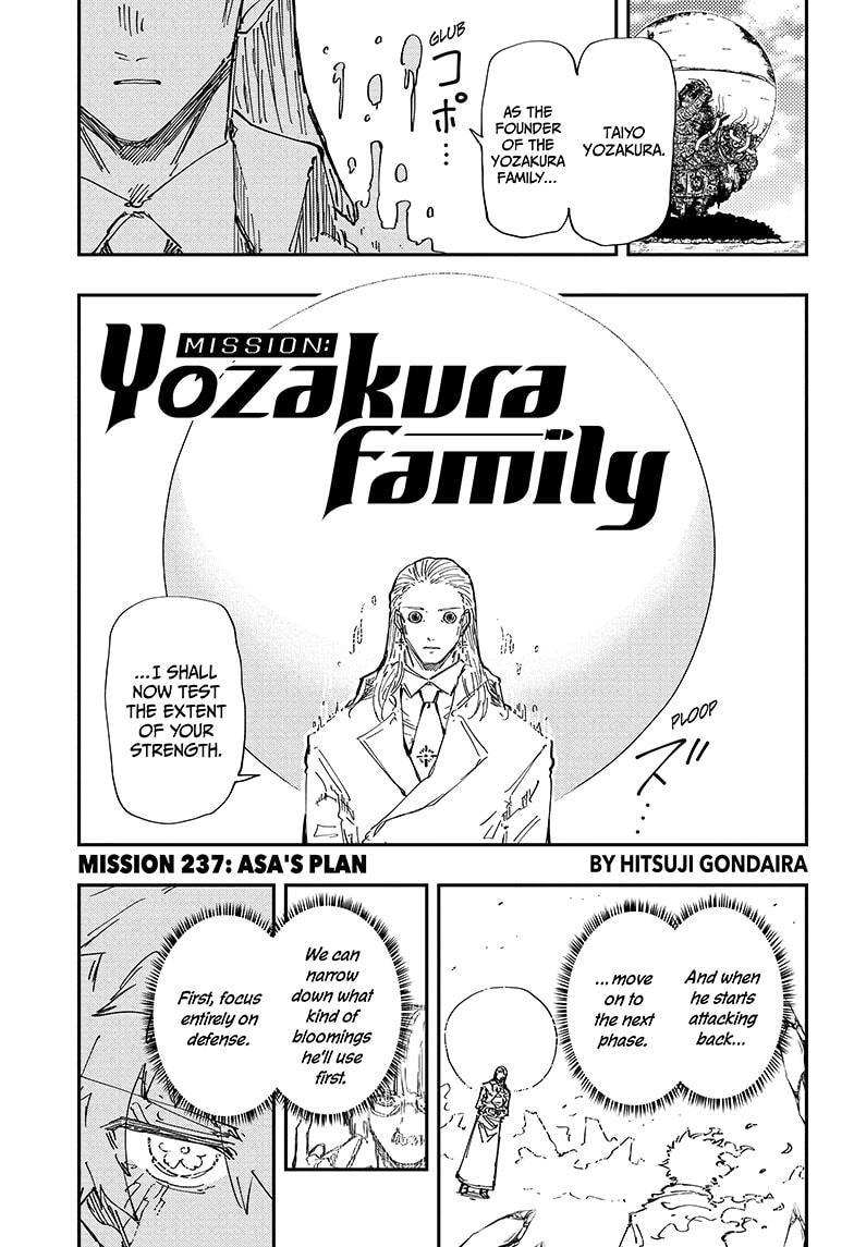 Mission: Yozakura Family - Chapter 237