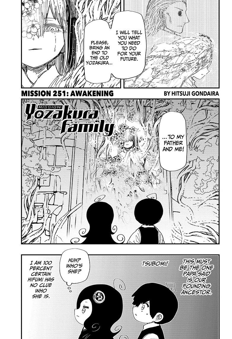 Mission: Yozakura Family - Chapter 251