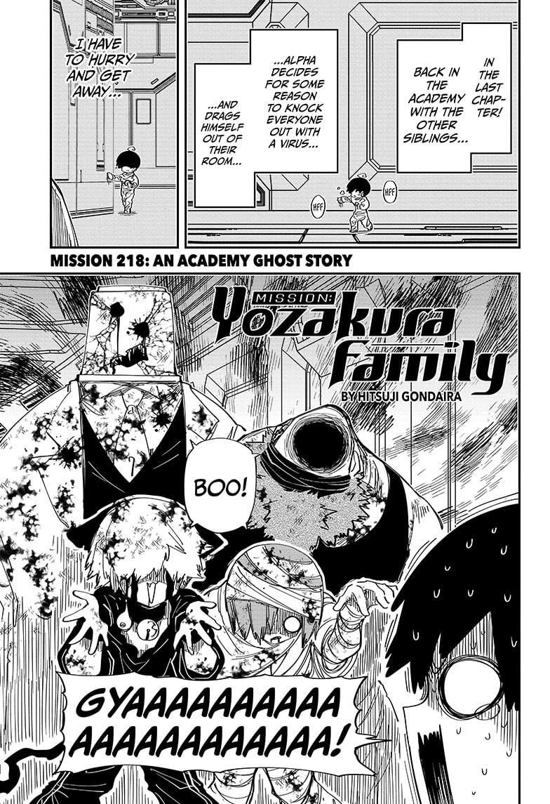 Mission: Yozakura Family - Chapter 218