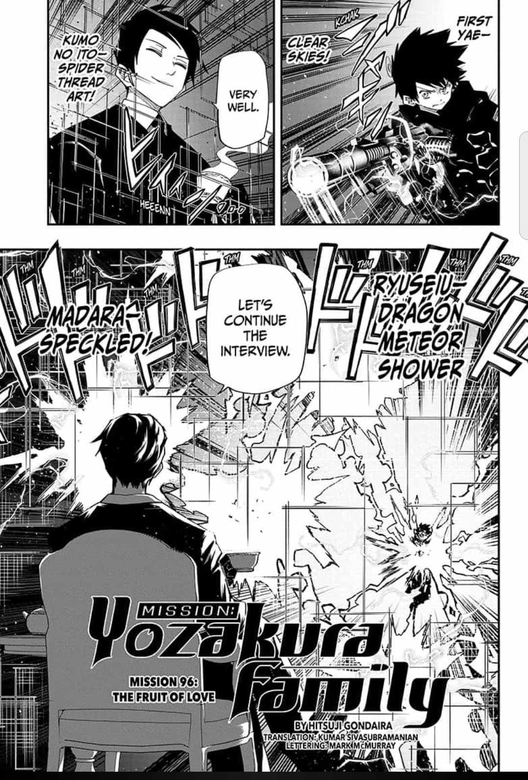 Mission: Yozakura Family - Chapter 96