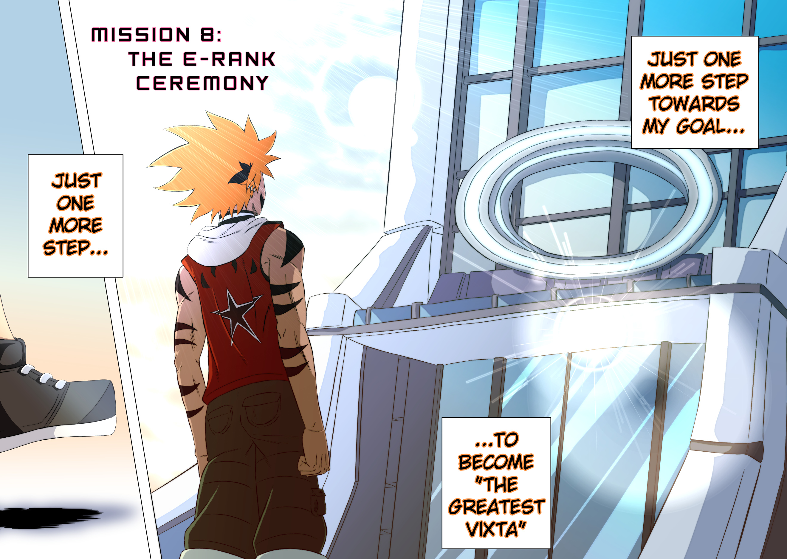 Horizon Project - Vol.1 Chapter 8: Mission 8 - The E-Rank Ceremony