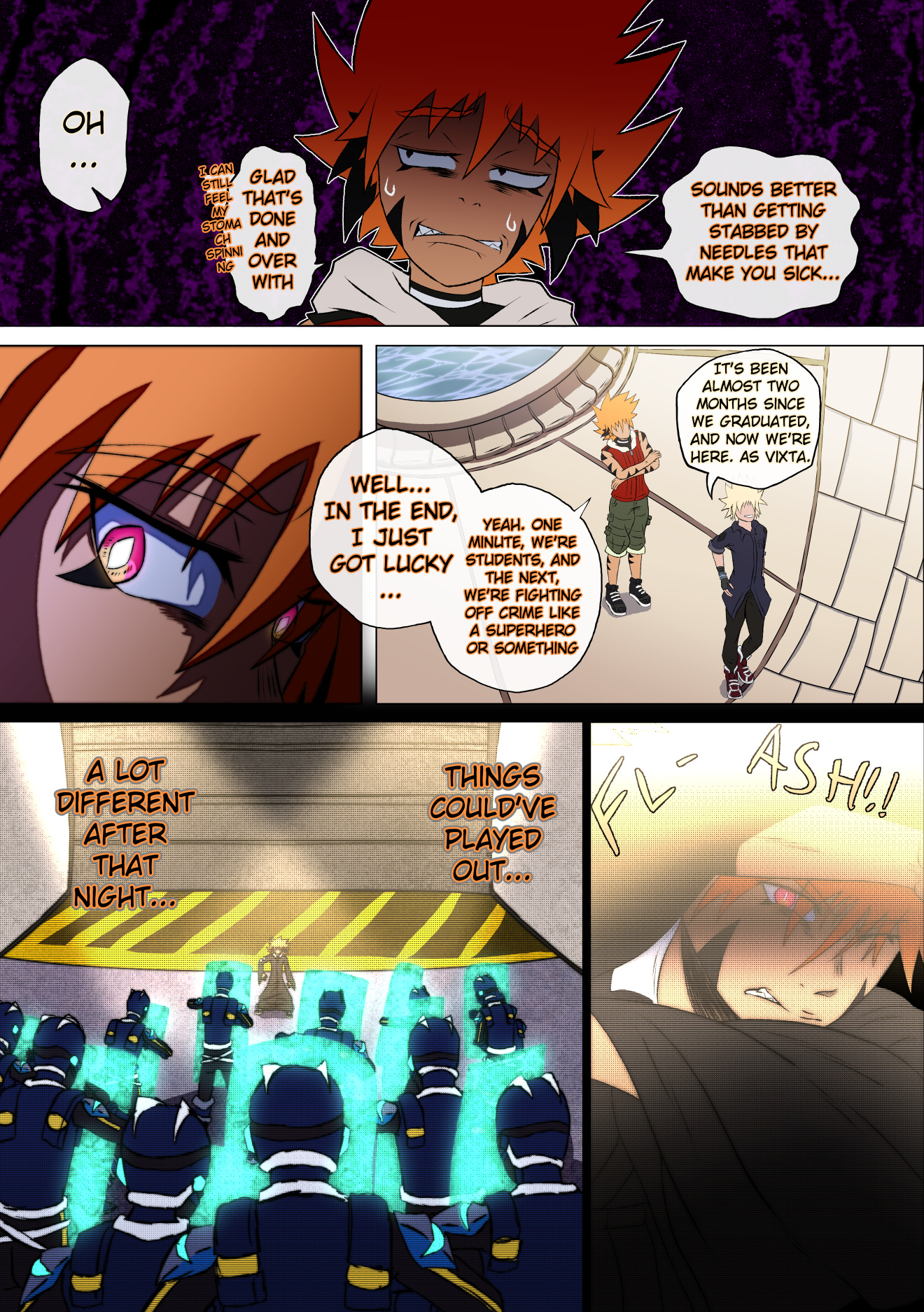 Horizon Project - Vol.1 Chapter 8: Mission 8 - The E-Rank Ceremony