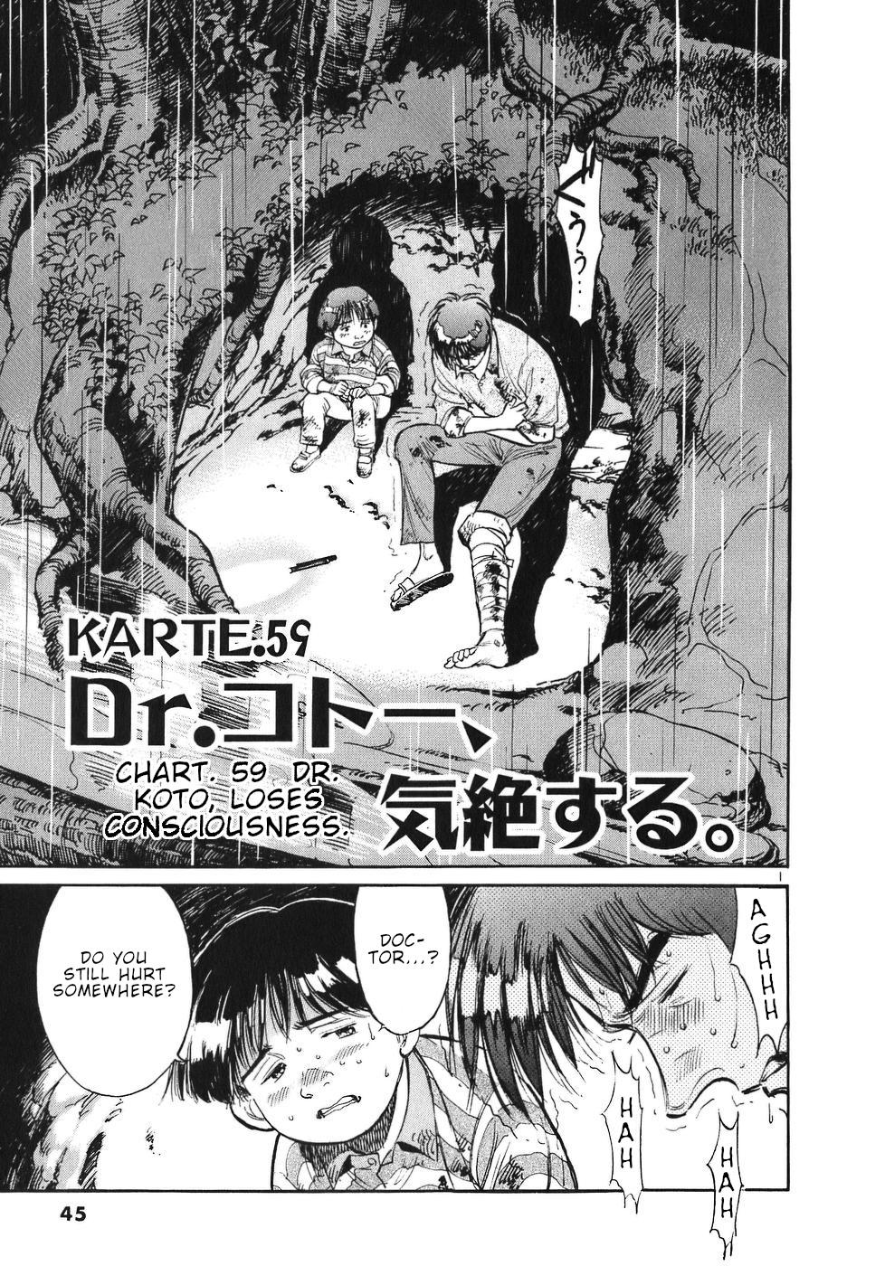 Dr. Koto Shinryoujo - Vol.6 Chapter 59: Dr. Koto Loses Consciousness