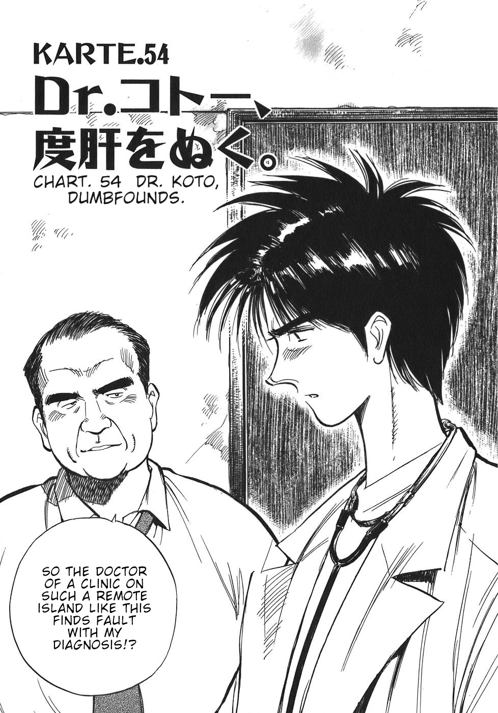 Dr. Koto Shinryoujo - Vol.5 Chapter 54: Dr. Koto Dumbfounds