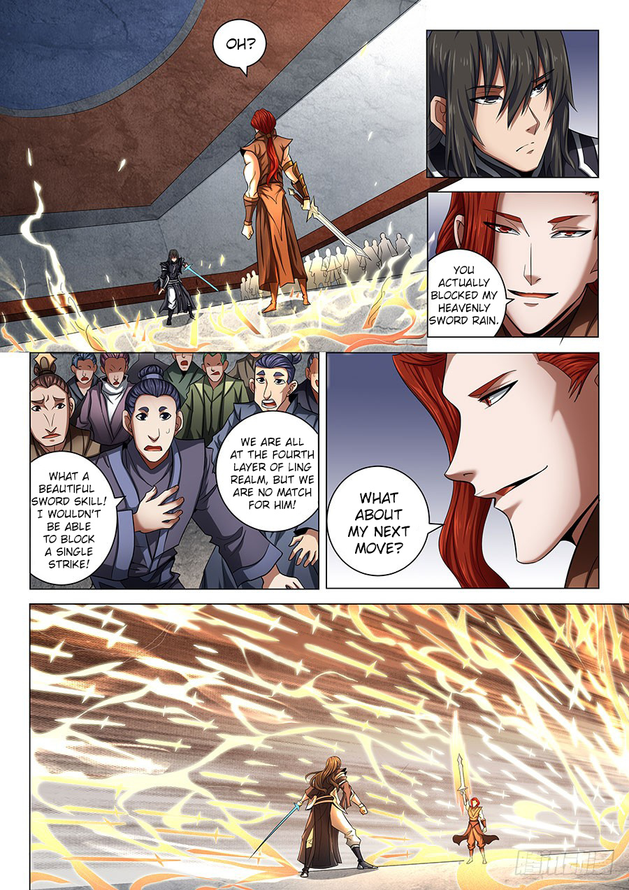 God Of Martial Arts - Vol.1 Chapter 72.2: Lin Feng's Sword(2)