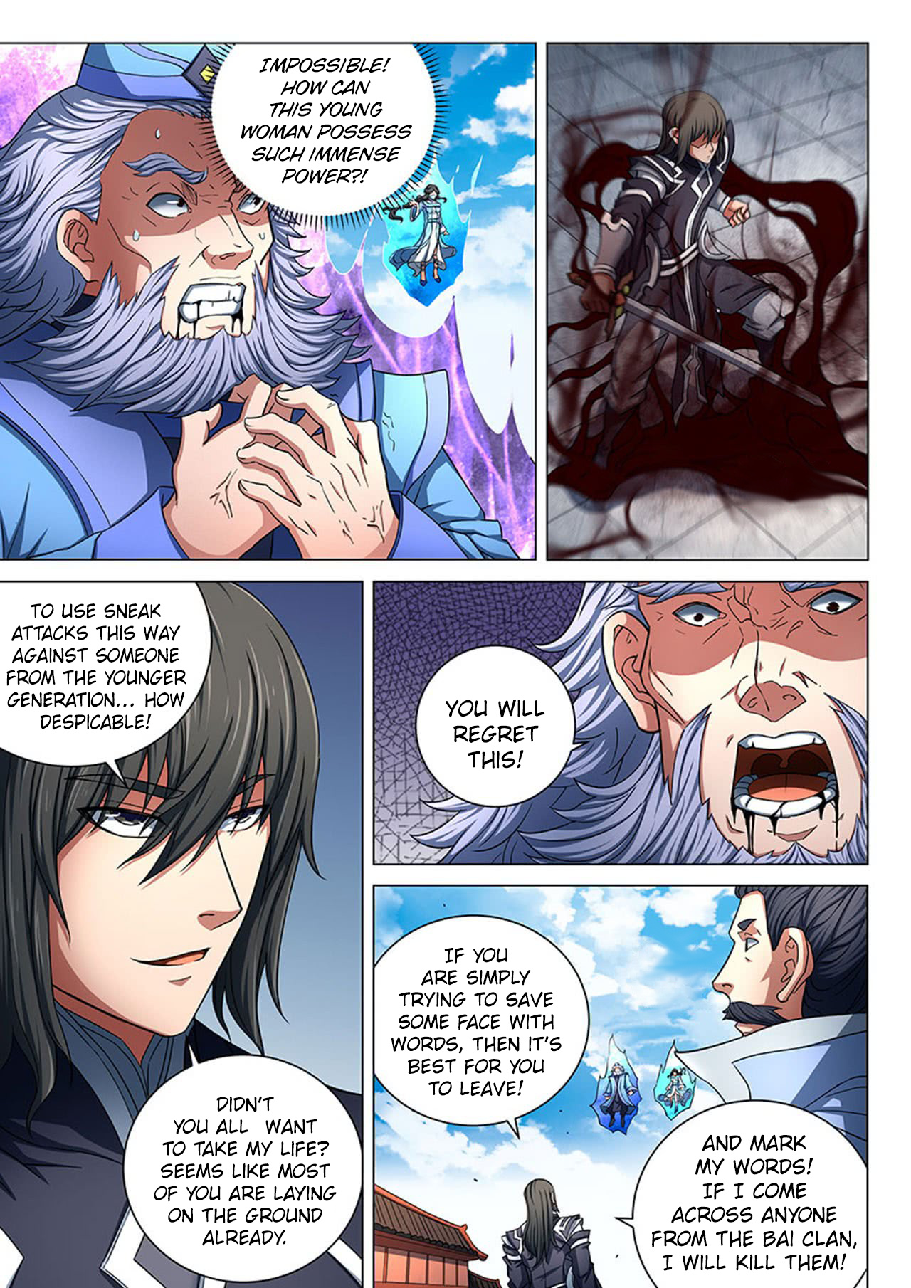 God Of Martial Arts - Vol.1 Chapter 78.3: Draw Sword, Draw Blood(3)