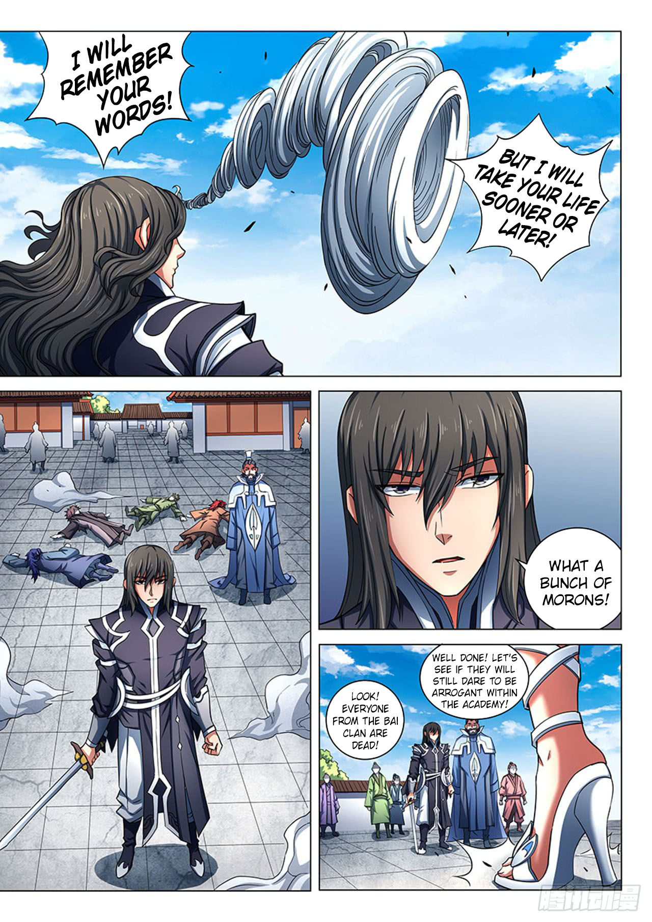 God Of Martial Arts - Vol.1 Chapter 78.3: Draw Sword, Draw Blood(3)