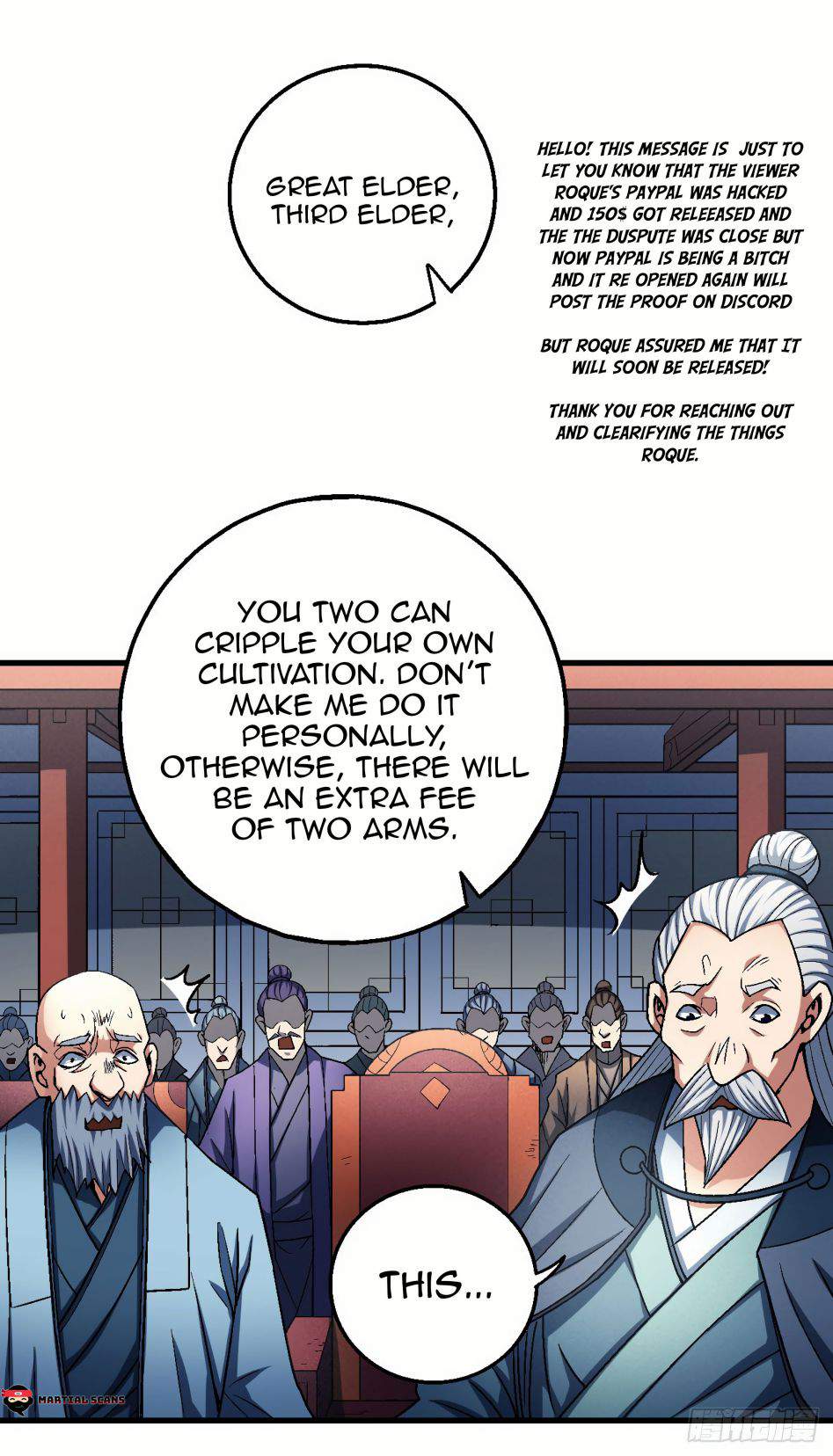 God Of Martial Arts - Chapter 116-1