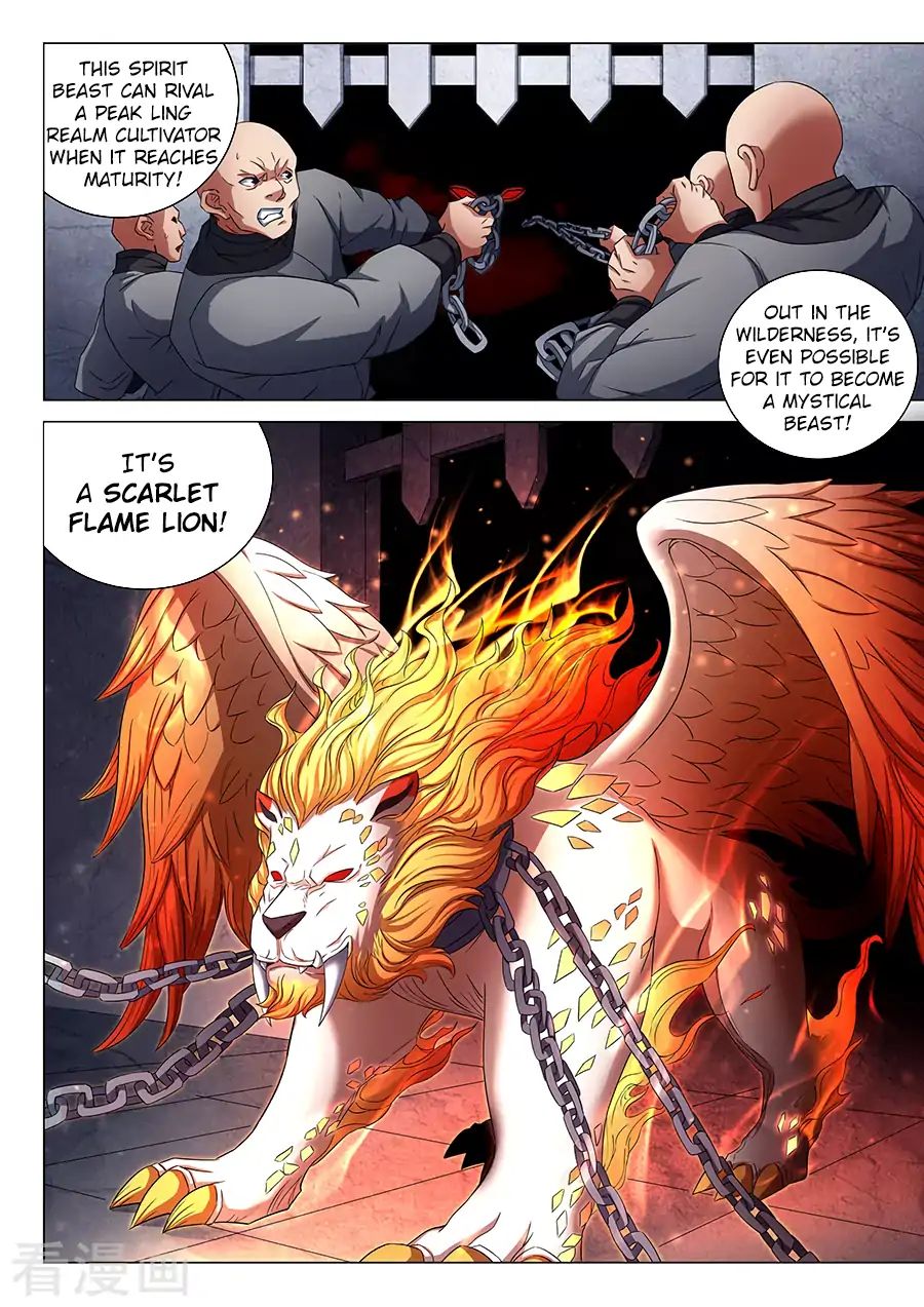 God Of Martial Arts - Chapter 80.1: Scarlet Flame Lion