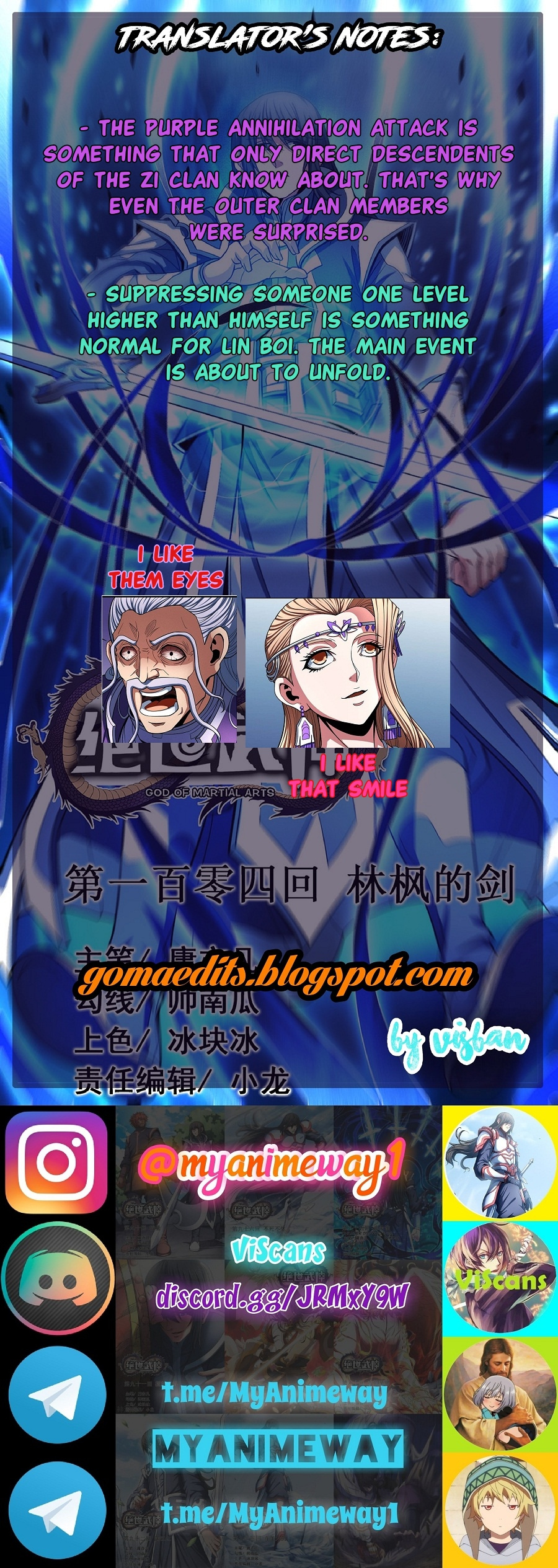 God Of Martial Arts - Vol.2 Chapter 104.3: Lin Feng's Sword(3)