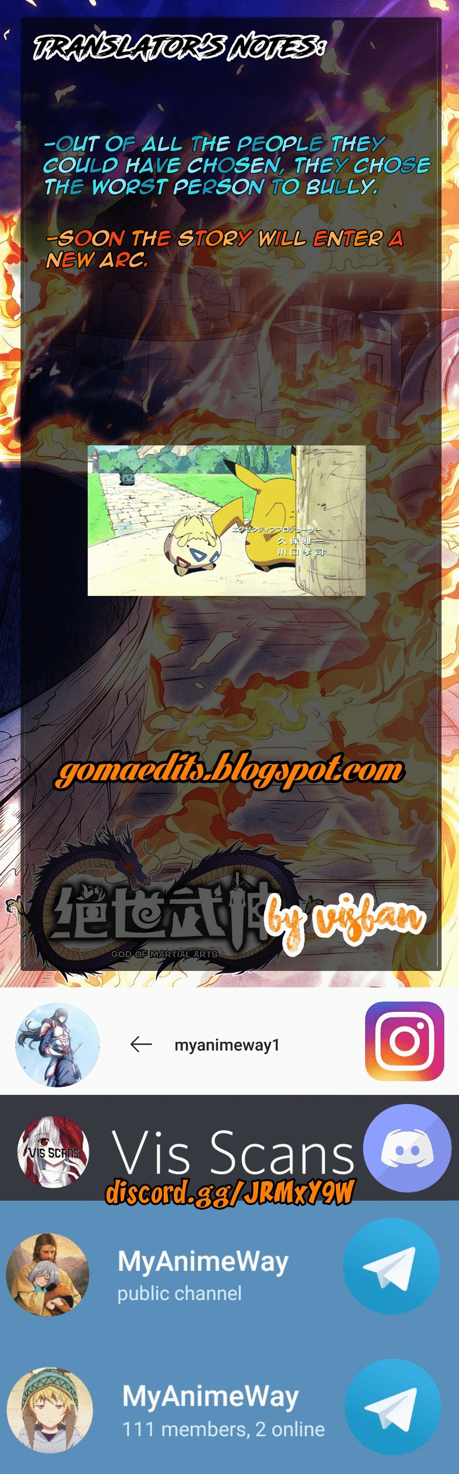 God Of Martial Arts - Vol.2 Chapter 98.2: Fearless(2)