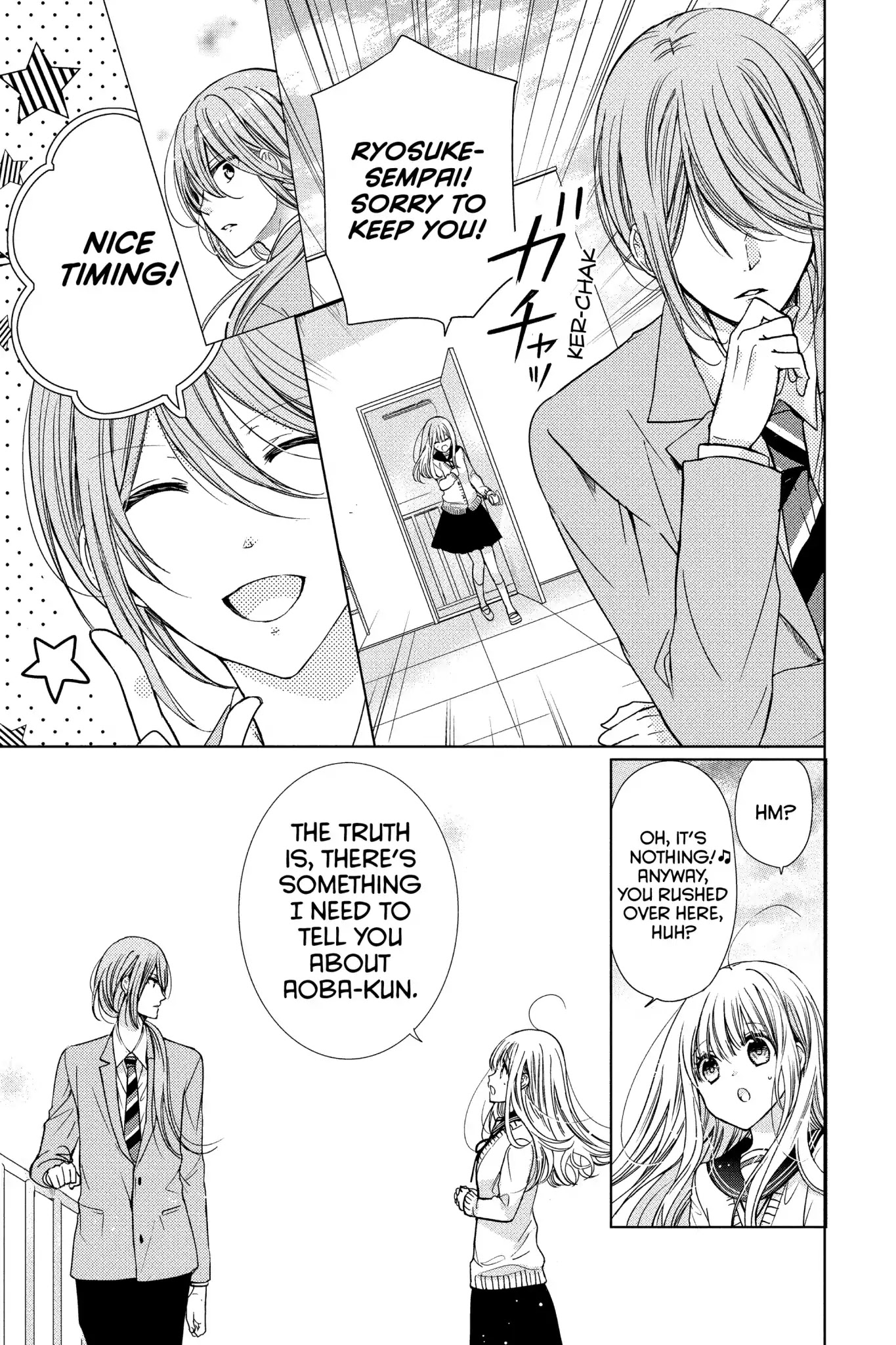 Aoba-Kun Ni Kikitai Koto - Chapter 28: Vol.7 Time.28: Never Miss A Word