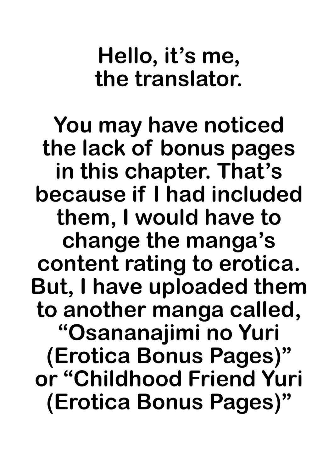 Osananajimi No Yuri - Chapter 16