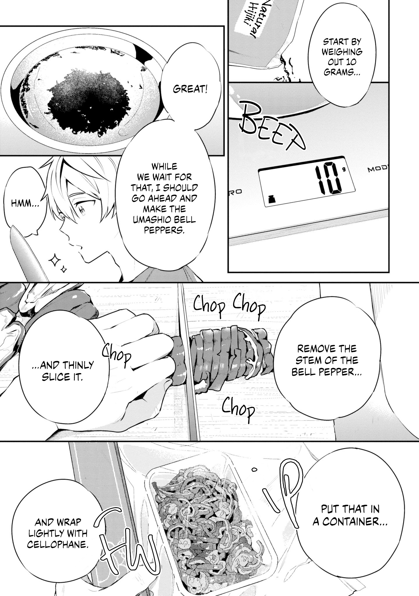 Tsukuoki Life: Weekend Meal Prep Recipes! - Vol.2 Chapter 10: Cooking Without Flame ♪ Mild Edamame Hijiki Chicken Meatballs And Umashio Bell Peppers