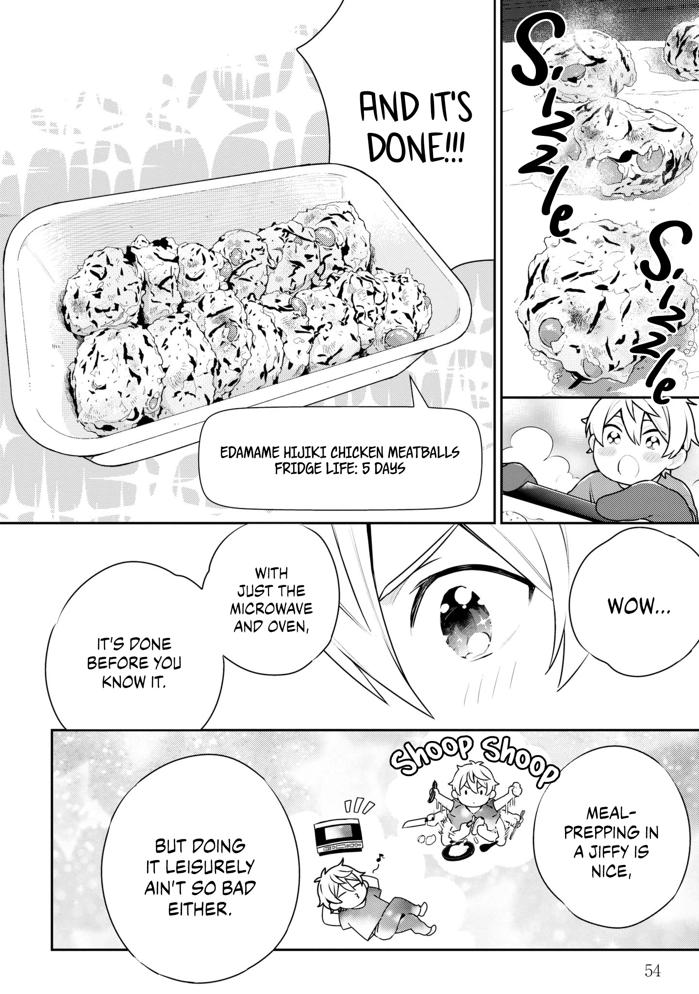 Tsukuoki Life: Weekend Meal Prep Recipes! - Vol.2 Chapter 10: Cooking Without Flame ♪ Mild Edamame Hijiki Chicken Meatballs And Umashio Bell Peppers