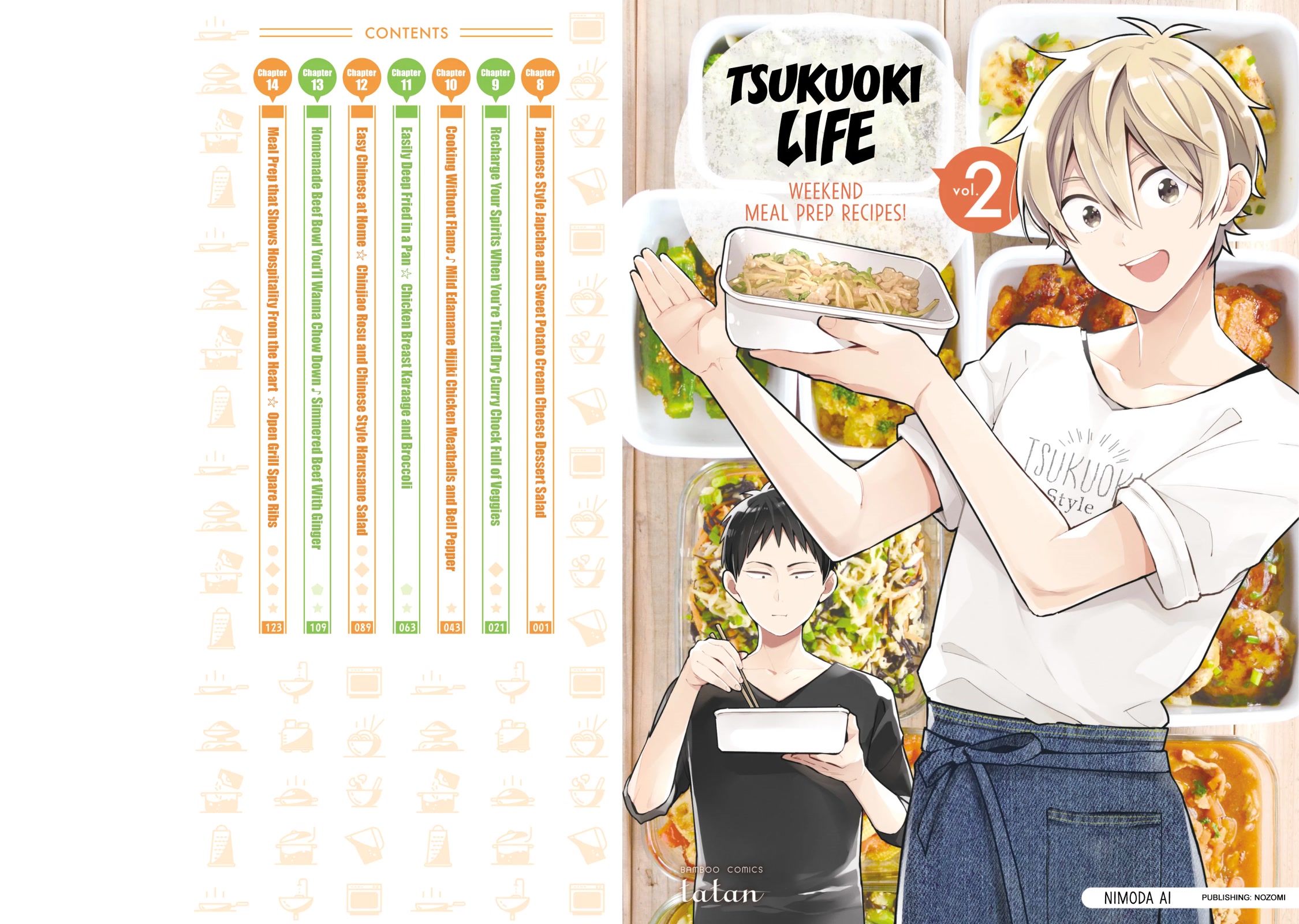 Tsukuoki Life: Weekend Meal Prep Recipes! - Chapter 8: Japanese Style Japchae And Sweet Potato Cream Cheese Dessert Salad