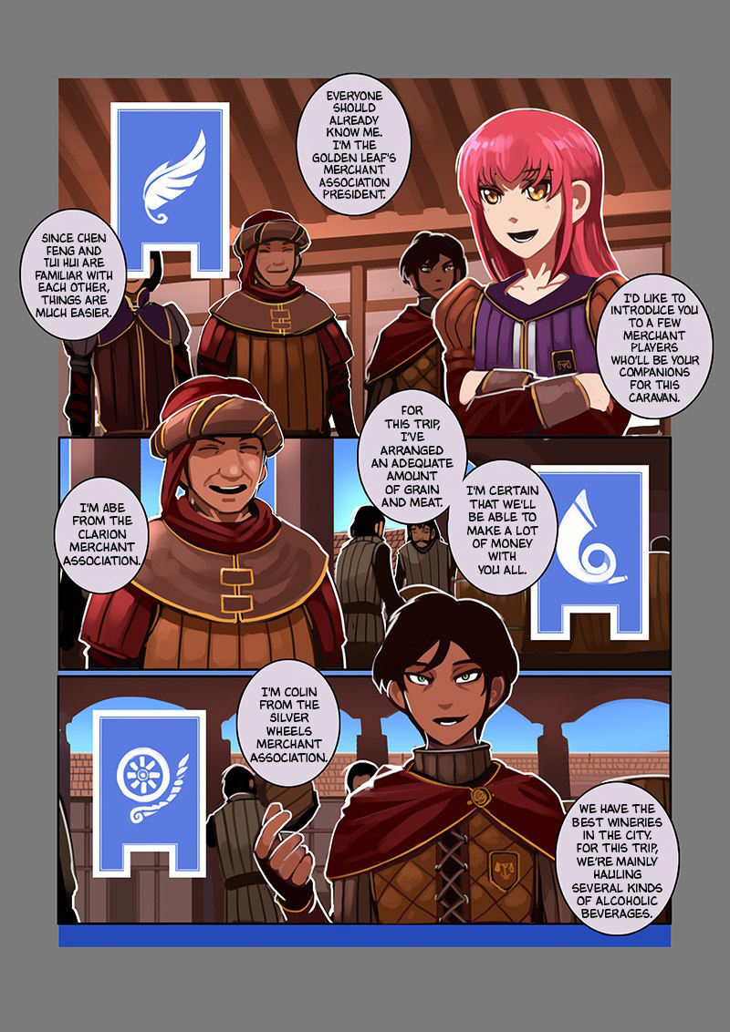 Sword Empire - Chapter 9.02: Silver Coins And The Merchant's Route