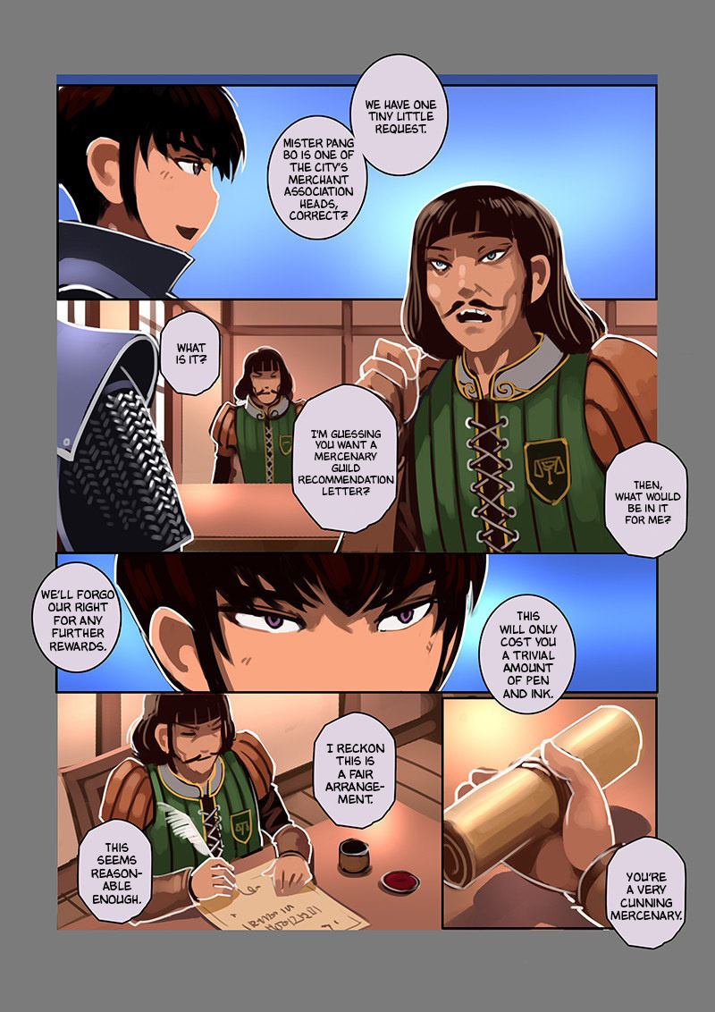 Sword Empire - Chapter 9.01: Silver Coins And The Merchant's Route