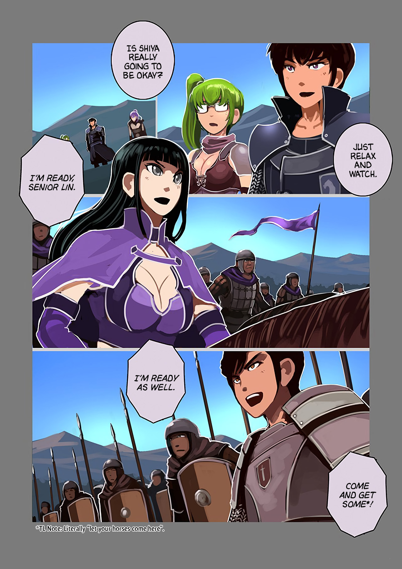 Sword Empire - Chapter 10.1: Song Of The Warrior Goddess