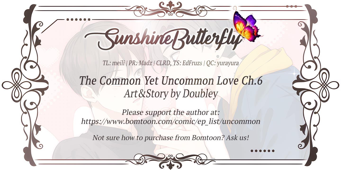 The Common Yet Uncommon Love - Chapter 6