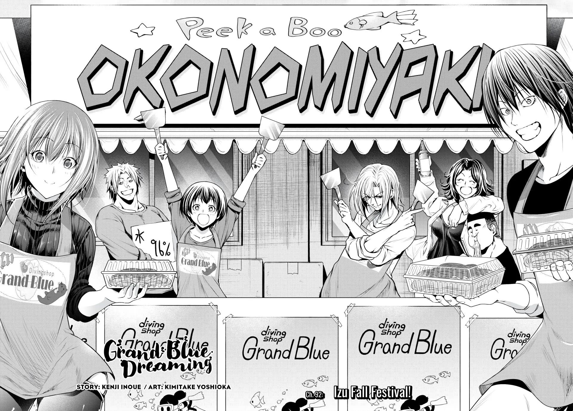 Grand Blue - Chapter 92: Izu Fall Festival!