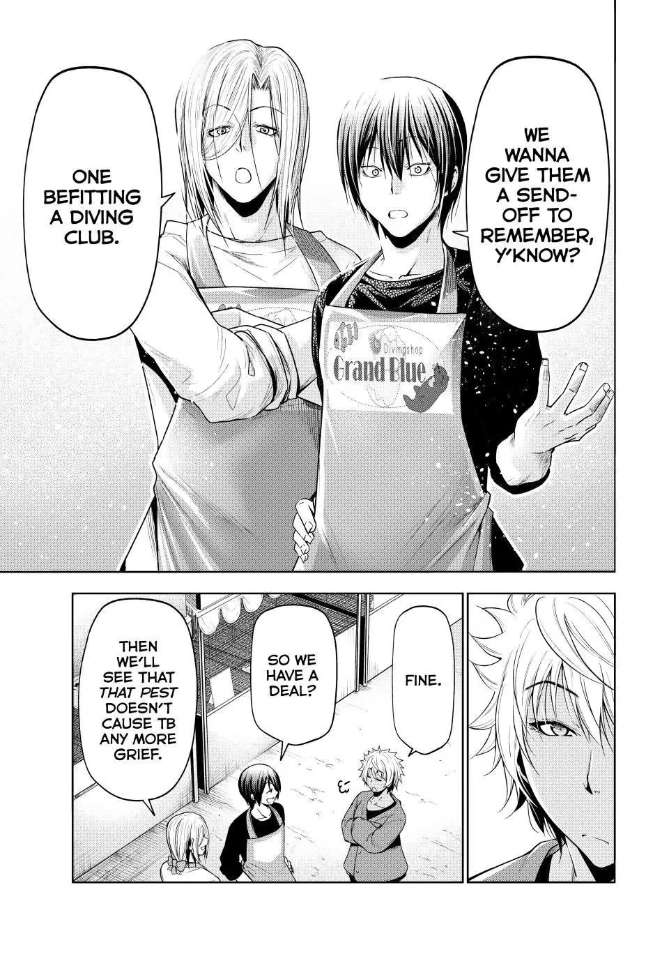 Grand Blue - Chapter 92: Izu Fall Festival!