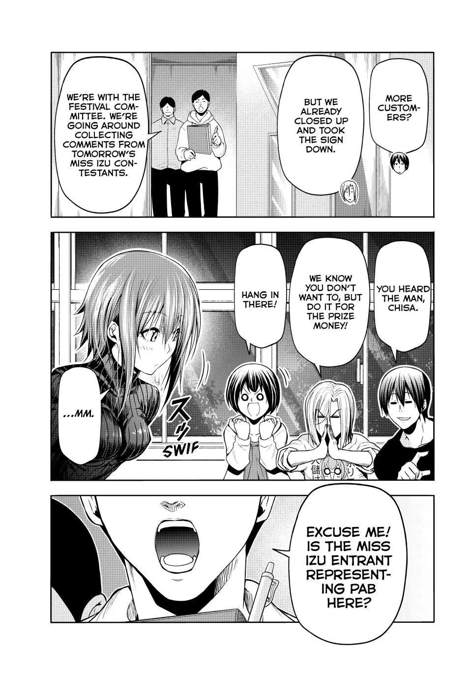 Grand Blue - Chapter 92: Izu Fall Festival!