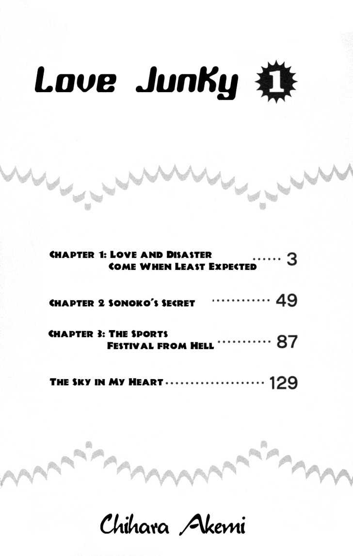 Love Junky - Vol.1 Chapter 1 : Love And Disaster Come When Least Expected