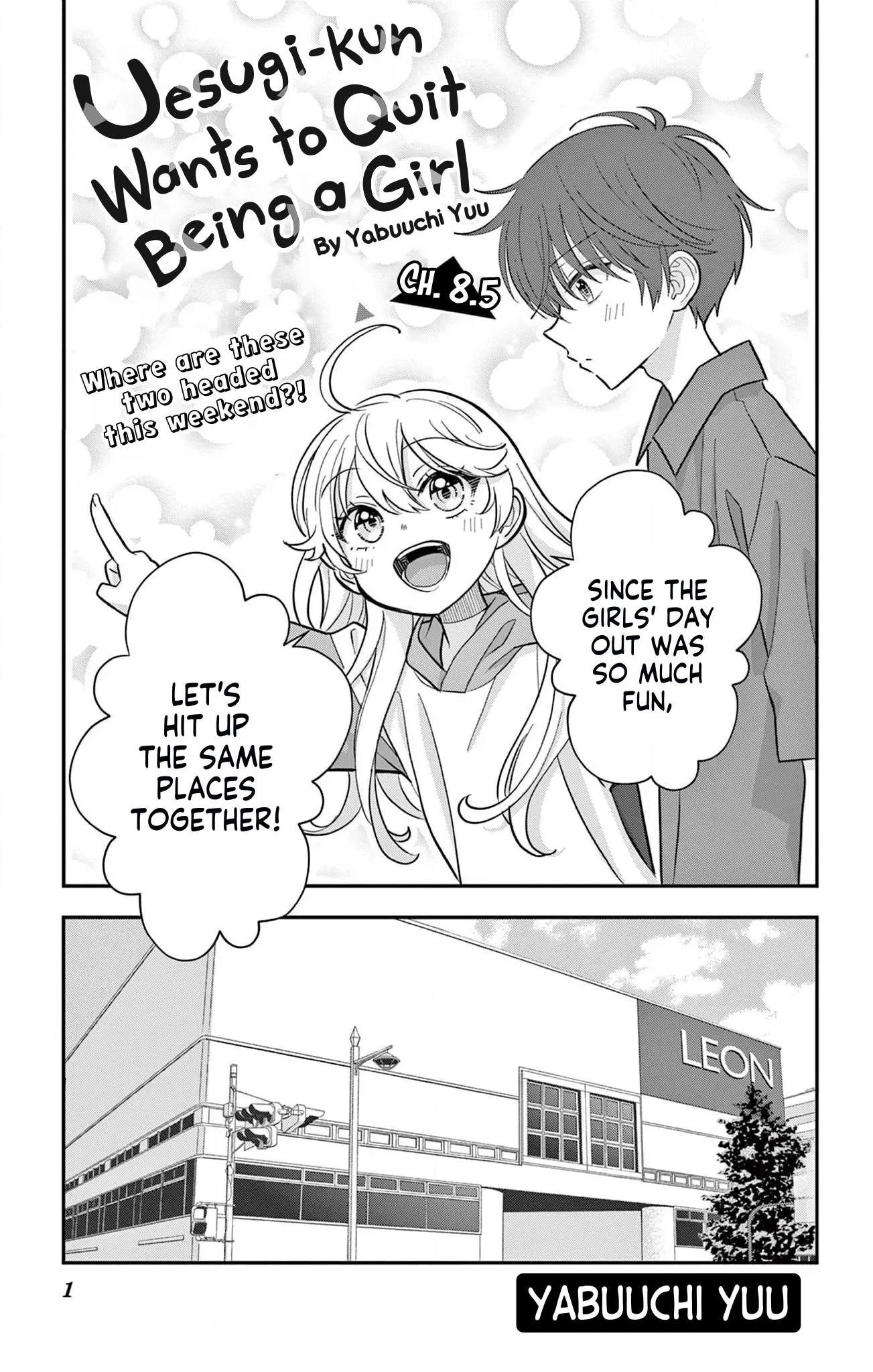 Uesugi-Kun Wa Onnanoko Wo Yametai - Chapter 8.5