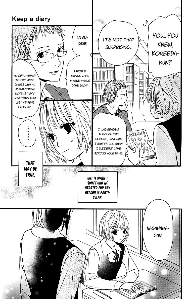 Tonari No Kanata - Vol.1 Chapter 4 : Keep A Diary (End)