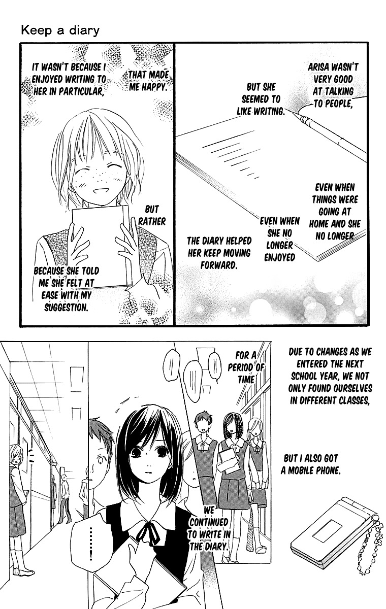 Tonari No Kanata - Vol.1 Chapter 4 : Keep A Diary (End)