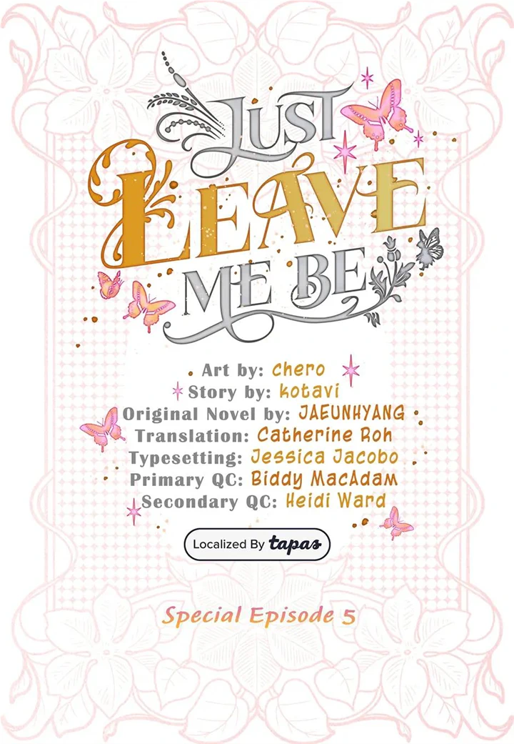 Just Leave Me Be - Chapter 125