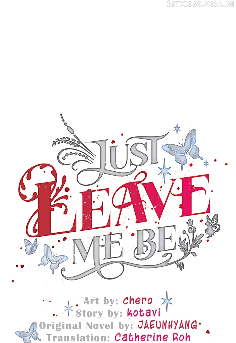 Just Leave Me Be - Chapter 108