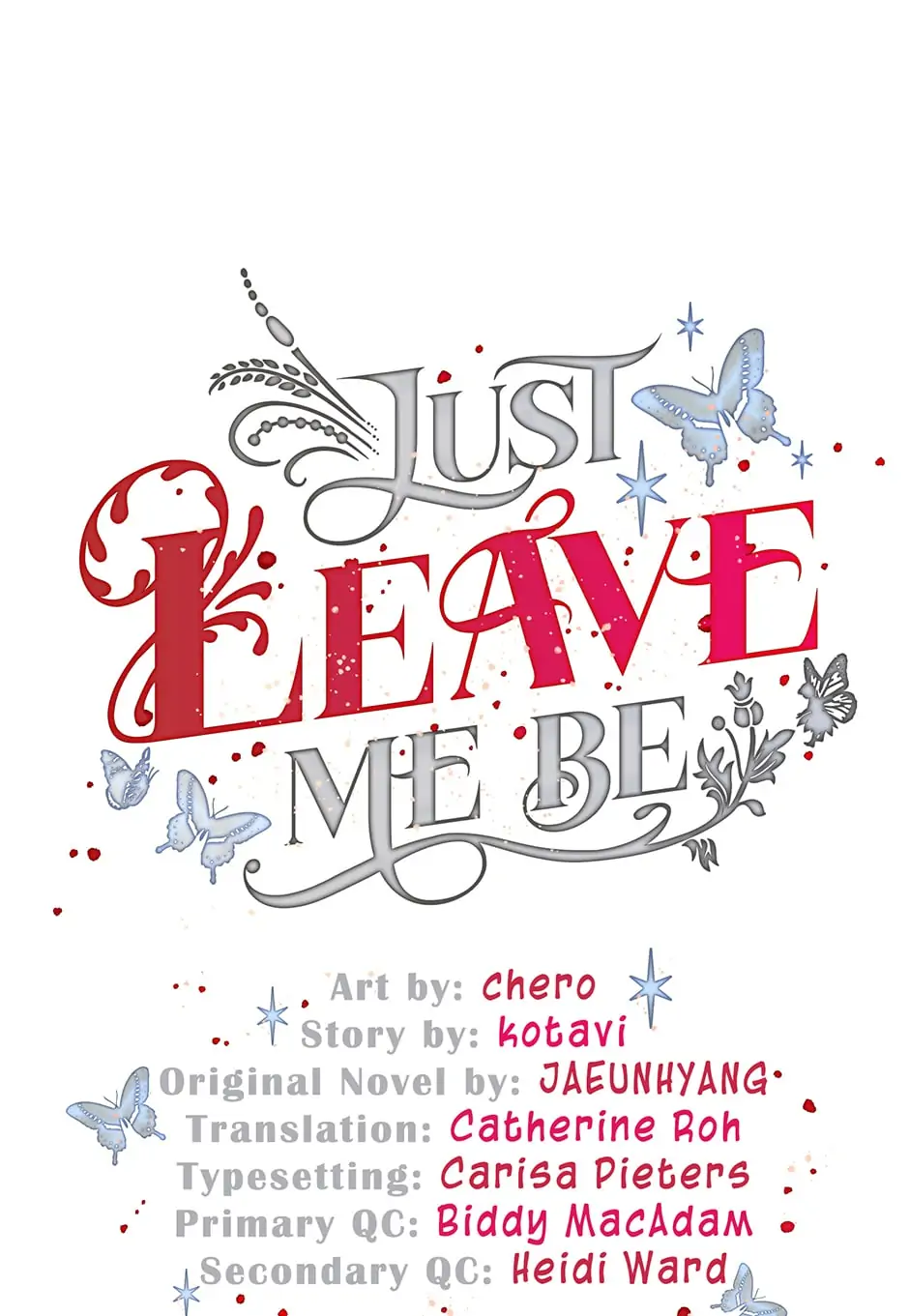 Just Leave Me Be - Chapter 113