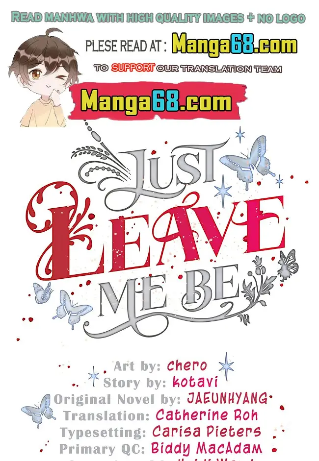 Just Leave Me Be - Chapter 105