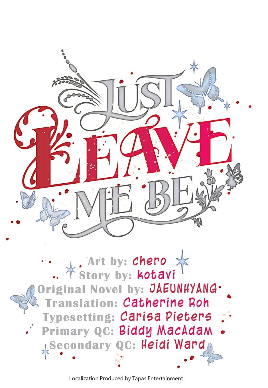 Just Leave Me Be - Chapter 104