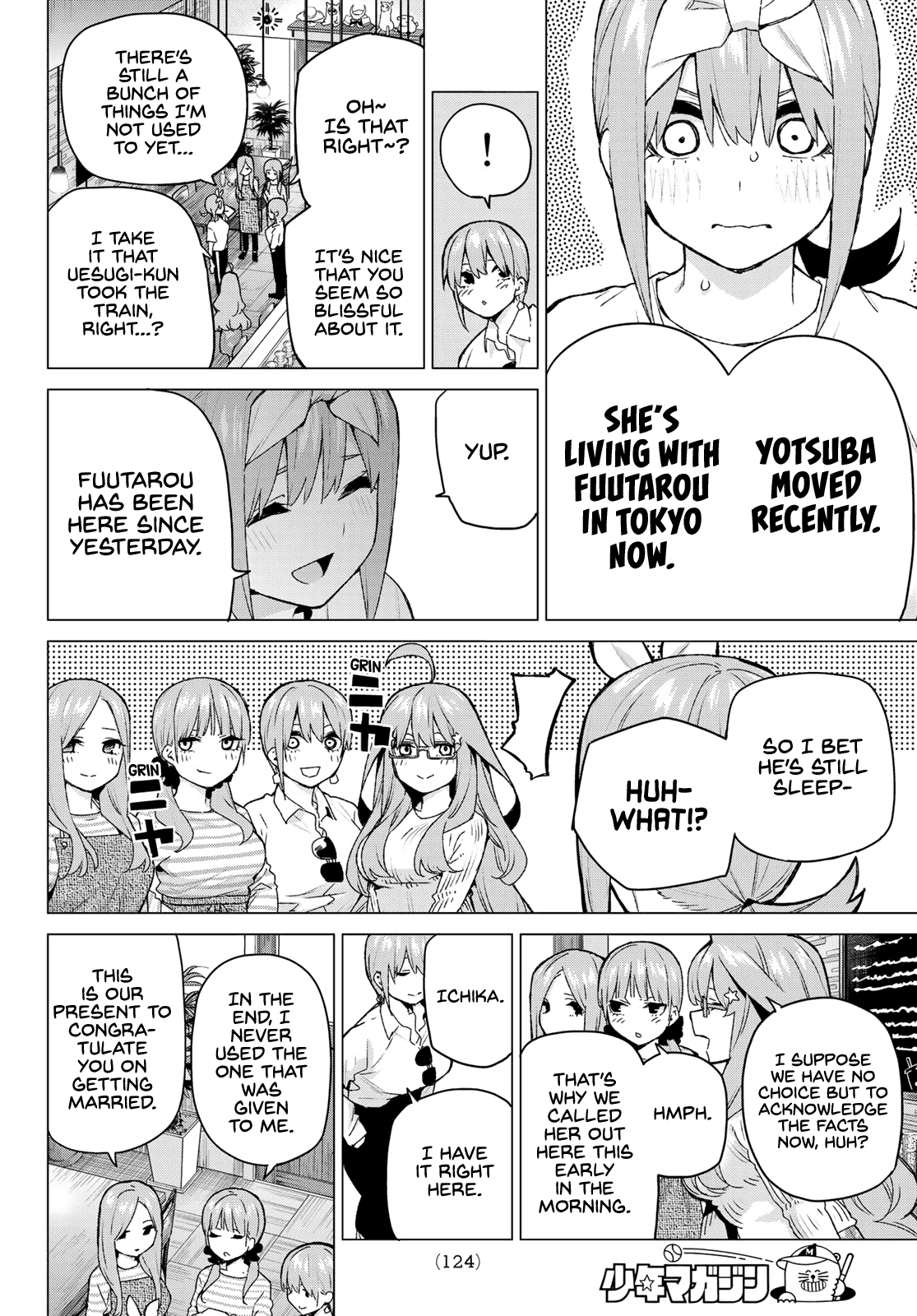 Go-Toubun No Hanayome - Chapter 121: A One In Five Chance