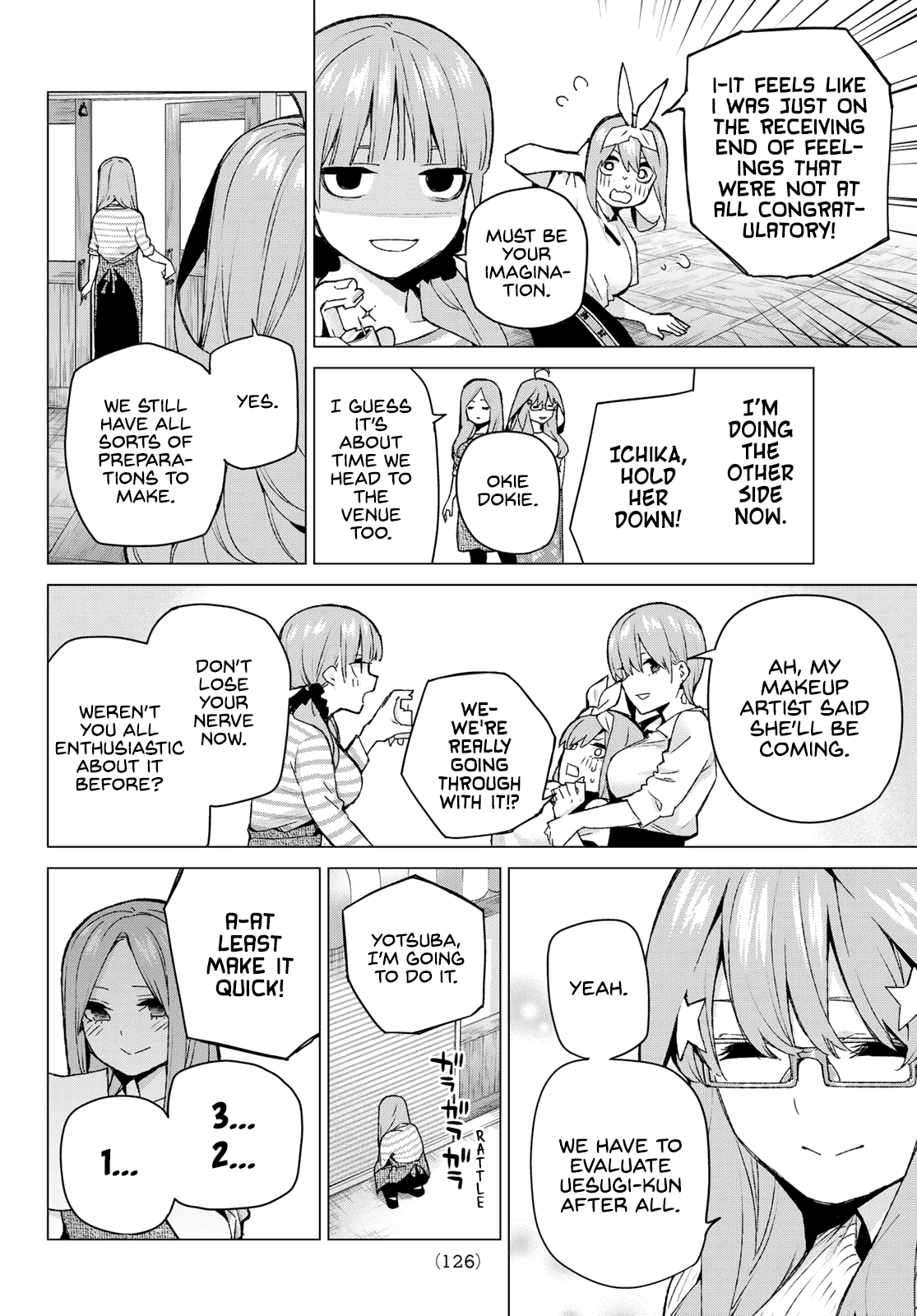 Go-Toubun No Hanayome - Chapter 121: A One In Five Chance